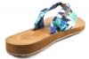 Klapki Wrangler FLIPPY HIPPY Blue Green Flower  WL141546-248